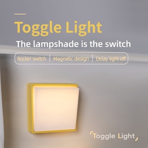 Nouvelle conception de lampe de chevet murale à attraction magnétique, lampe de nuit créative à LED rechargeable - Product Image 2