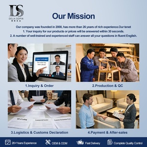 Set di Tavolini <span class=keywords><strong>da</strong></span> Caffè Moderni e Lussuosi in <span class=keywords><strong>Vetro</strong></span> Rotondo con <span class=keywords><strong>Tavolino</strong></span> Laterale, Eleganti Tavoli a Incastro per Soggiorno di Appartamenti - Product Image 5