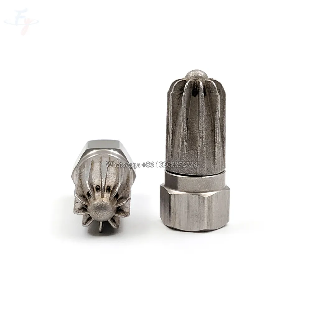 GJ 304 Edelstahl 1/4 "209 Windluft sprüh düse, patentierte Laval düsen, 1/4" Aluminium-Außen lochdüse