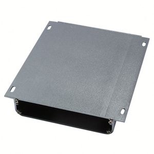 Powder Coated Aluminum Alloy Extrusion Profiles Control <b>Box</b> Enclosure IP54 Outdoor Use Heatsink Cooling System - Product Image 3