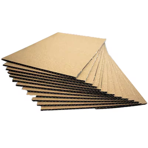 Nhà máy tùy chỉnh nặng 3-5 lớp các tông sóng không tráng bột gỗ nguyên liệu cho bao bì carton Pad & bìa - Product Image 2