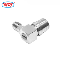 Fabricant QMA mâle vers SMA femelle adaptateur jack 90 degrés angle droit laiton RF coaxial adaptateur adaptateur convertisseur