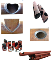 Machine de découpe de tubes ronds en acier à 5 axes, fraiseuse à chanfreiner, découpe de tuyaux en métal au plasma à flamme CNC à vendre