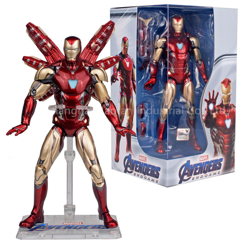 Игрушки-фигурки Super Hero из ПВХ, подвижная модель, игрушка-кукла MKironman, Savenge, аниме-игрушки, 85