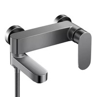 Nouveau design de mode ensemble de robinet de douche pliable mitigeur chaud et froid robinet de douche avec pommeau de douche pour salle de bain