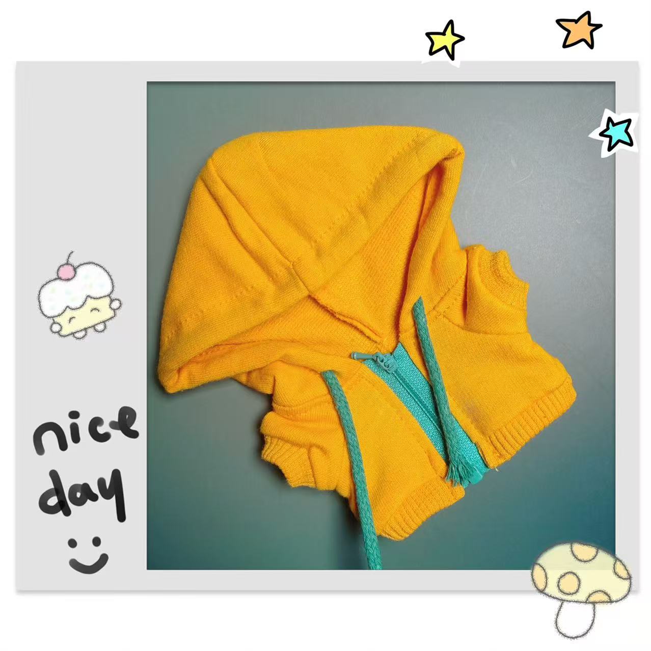 Labubu sweater suit lemon yellow