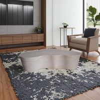 Table basse en marbre style moderne 2025 – Prix de gros – Noir – Durable – Pour entrée – Nouveau design – Décoration intérieure Vietnam