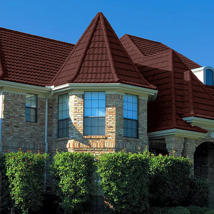 Tejas de Techo Ligeras, Recubiertas de Piedra Roja Atardecer, Económicas, Materiales para Techos - Product Image 6