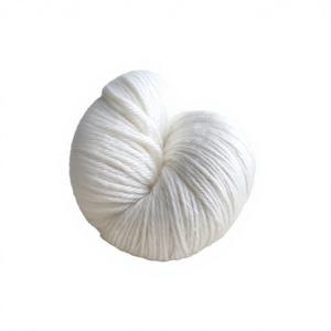 Fil brut écologique en mélange de laine mérinos, soie et ramie pour chaussettes, idéal pour la teinture et le tricot à la main, filé à l'anneau, 400m/100g - Product Image 3