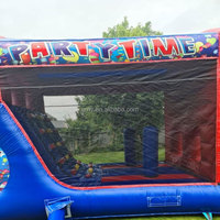 Parcours d'obstacles gonflable commercial GMY pour fêtes, château gonflable pour enfants en plein air