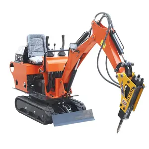 0.8ton Micro nhỏ gọn Digger 800 kg vườn nhỏ Máy đào/bơm thủy lực Micro Digger máy xúc