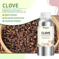 Huile essentielle de clou de girofle biologique, échantillon gratuit, huile pure de fleur de clou de girofle pour les soins des cheveux, du corps et de la peau, flacon échantillon de 10 ml