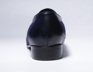 Borla azul mocasines casuales <span class=keywords><strong>traje</strong></span> de ocio mocasines de conducción Slip-On zapatos hombres zapatos - Product Image 4