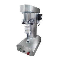 Machine semi-automatique à sceller les canettes petite machine de mise en conserve pour fruits poisson haricots tomate bière
