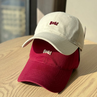 Casquette personnalisée avec logo, fabrication directe, broderie, couronne souple, lettres pour hommes et femmes