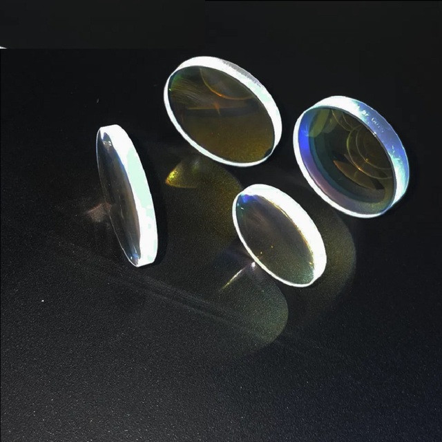 High-Efficient 1064nm D20-55 T1-9 Achromatic & Aspherical Optical Glass Lens Windows for Fiber Laser Cutting Machine