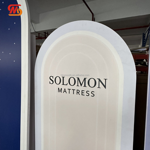 SMOOTH Top Quality White PVC Arch <b>Backdrop</b> Wedding Reception <b>Backdrop</b> for Party Banquet - Product Image 3