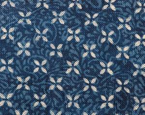 Tapis Kilim en coton bleu indigo tissé à la main, imprimé en bloc, tissage plat, style bohème, pour sol, 5x8 6x9 8x10 9x12 - Product Image 3