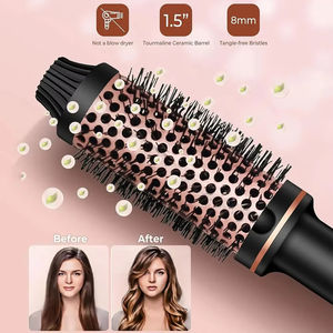 Rizador de Pelo Iónico 3 en 1, Plancha Profesional para Rizar y Alisar, Cepillo Térmico Anti-Quemaduras, Varita Rizadora - Product Image 4