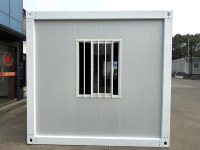 Villa Modulaire Préfabriquée de Style Européen, Maison Conteneur Plate à Monter, en Acier et Bois, Idéale pour Centres Commerciaux