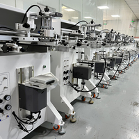 Máquina de Serigrafía Semiautomática para Botellas de Alta Calidad y Gran Tamaño, Modelos S350, S650, S1000, para Plástico
