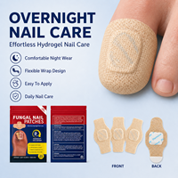 Patchs hydrogel anti-fongiques pour ongles de pieds, marque privée, hydratants, pour le soin des ongles