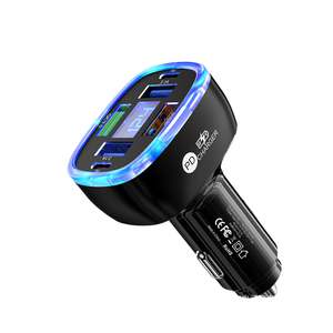 อะแดปเตอร์<span class=keywords><strong>ชาร์จ</strong></span>ในรถยนต์ GaN 115W 30w60w100w ที่ชาร์จ<span class=keywords><strong>โทรศัพท์</strong></span>ในรถยนต์ขนาดเล็กแบบเร็ว <span class=keywords><strong>ชาร์จ</strong></span>เร็วในรถยนต์แบบ Type C สำหรับแล็ปท็อปและโทรศัพท์ - Product Image 1