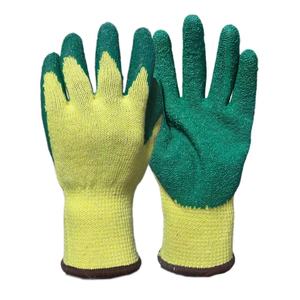 Strong <strong>Grip</strong> Wrinkle Latex Coated Breathable Knitted Back Hand Protective <strong>Gloves</strong> Cut Resistant Work <strong>Gloves</strong> - Product Image 2