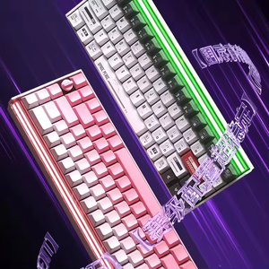 Hot Sale Portable 68 Keys Gaming <b>Keyboard</b> RGB Gaming <b>Keyboard</b> Custom Mechanical <b>Keyboards</b> for Laptop Computer - Product Image 4