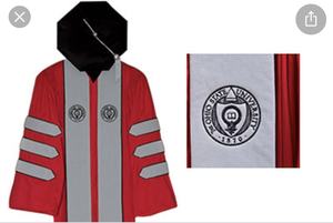 Ensemble de graduation de luxe pour doctorat de l'Ohio State University : toge, étole et casquette de doctorat à 8 pans - Vente en gros - Product Image 5