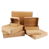 Embalaje de papel de caja fuerte de cartón corrugado personalizado para envío con su diseño único