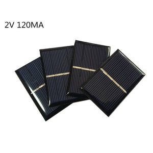 Gesamt verkauf Min Solar panel 0,5 V 1V 2V 3V 4V 5V 6V 80MA 100MA 120MA 130MA 160MA 210MA Solarzelle Für DIY Solar ladegerät - Product Image 4