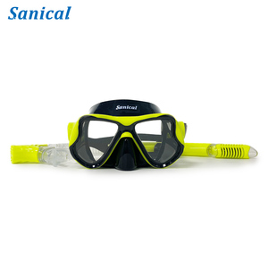 หน้ากากดำน้ำ Sanical ป้องกันฝ้า ป้องกันรังสียูวี พร้อมเลนส์พลาสติกกันรอยขีดข่วน ป้องกันฝุ่นและแสง - Product Image 1