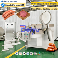 Machine à découper les aliments Baiyu automatique à grande vitesse pour l'industrie agroalimentaire commerciale