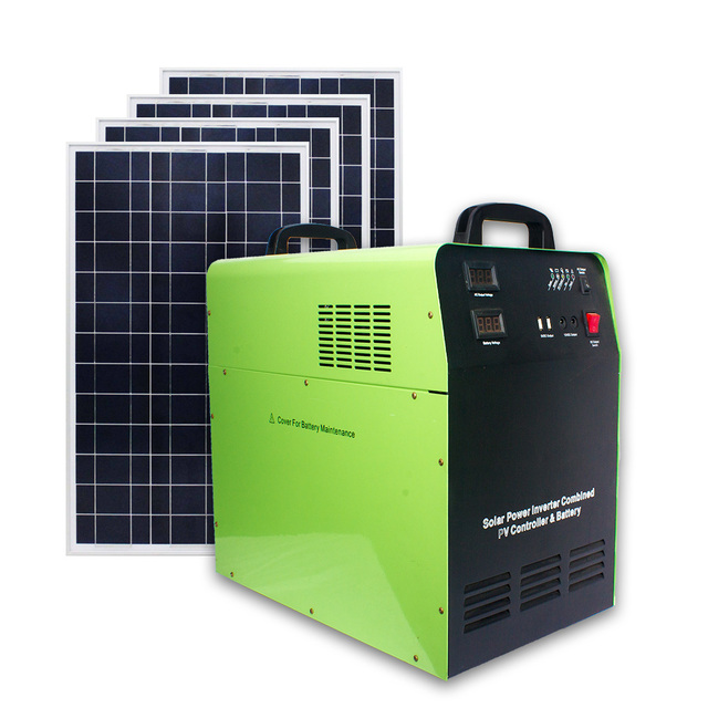 Portable Solar Energy Systems 1KW 110v 220v 230v 240v AC ISO CE SNADI off Grid Solar Power System
