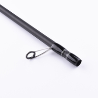 Joran pancing Spinning Lure 2.4M 2 bagian MH, joran pancing serat karbon 15-40g Lure IM7 Rank