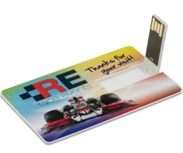 Tarjetas de visita USB personalizadas