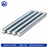 High Quality Stainless Steel Galvanized Metric Threaded Stud Full Threaded Screw Rod