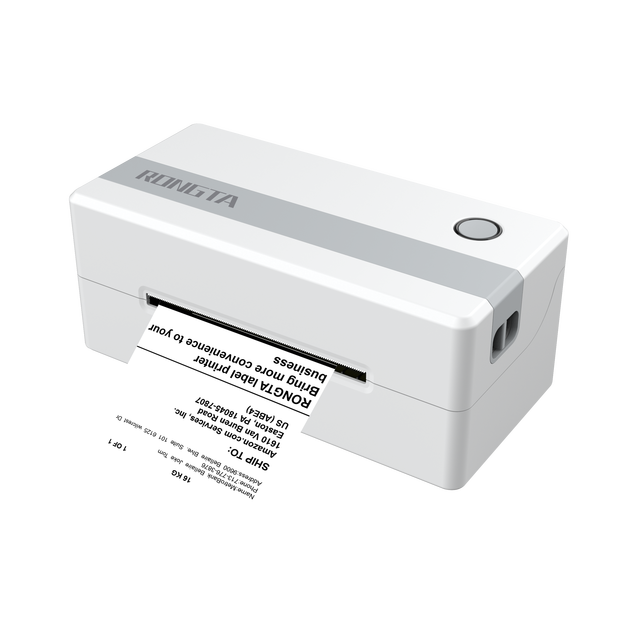 110mm Thermal Barcode Shipping Label Printer USB Waybill Label Printer 4x6 for Logistics Supports FedEx UPS Amazon EBay RP421A