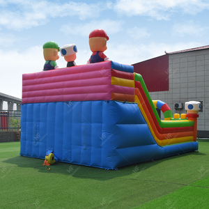 <span class=keywords><strong>Castillo</strong></span> hinchable al aire libre de nuevo diseño con tobogán Super Mario Bounce House Playground para niños - Product Image 3