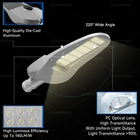 Green Urban Development Highway Lighting Arterial Road IP67 Aleación de aluminio LED Farola