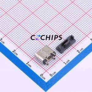 TYPE-609-6.8-T3-5A <b>USB</b> <b>Connector</b> SMD <b>Connector</b> ( <b>Connector</b> Type: Type-C )( Protocol Standard: <b>USB</b> 3.1 )( Gender: Female ) - Product Image 2