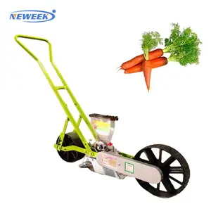 NEWEEK factory price hand push farm use portable single row vegetable cabbage carrot hand seeder