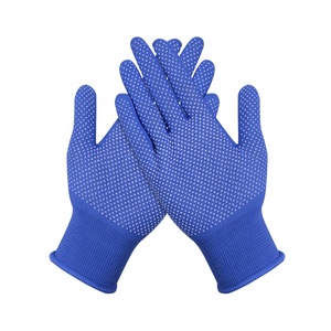 Nuovo caldo di produzione all'ingrosso di lavoro sicuro di lavoro in PVC protettivo punteggiato guanti di Nylon per il lavoro - Product Image 2