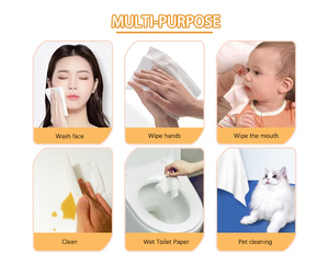 Lingettes personnalisées pour le corps non parfumées Mini lingettes humides nettoyantes pour le <span class=keywords><strong>visage</strong></span> emballées individuellement pour hommes et femmes Hygiène personnelle en déplacement - Product Image 6