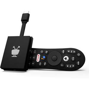 TiVo Stream 4K Android TV Set-Top Box 4K UHD Quad Core Intel Atom Z3735F para Vision HDR y para sonido Atmos TV en vivo - Product Image 1