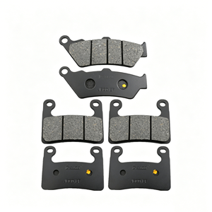 Plaquettes de frein semi-métalliques avant et arrière pour motos <span class=keywords><strong>R</strong></span> <span class=keywords><strong>1250</strong></span> <span class=keywords><strong>GS</strong></span>/<span class=keywords><strong>R</strong></span>/RT, années modèle 2019-2021 - Product Image 1