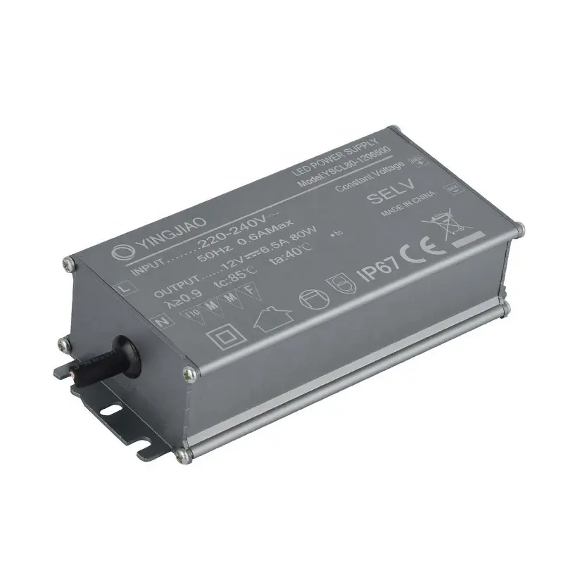 AC/DC Waterproof Power Supply 40W IP67 Constant Current LED Driver Manufacturer