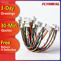 Konektor Elektronik Micro SH 1.0 JST 2/3/4/5/6/7/8/9/10/20 Pin Kabel Perakitan Harness Kawat PVC 28AWG