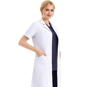 लंबे सफेद कोट में उच्च अंत प्लास्टिक सर्जरी अस्पताल डॉक्टर का कोरियन संस्करण - Product Image 6